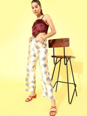 cami neck solid scarf top - 18446890 - Standard Image - 4