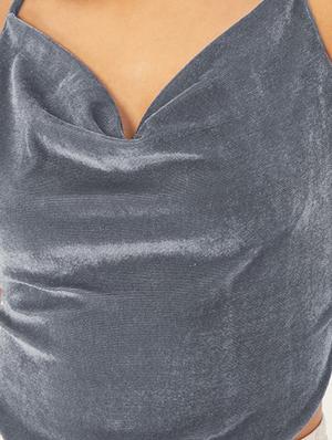 back tie backless scarf top - 18446911 - Standard Image - 5