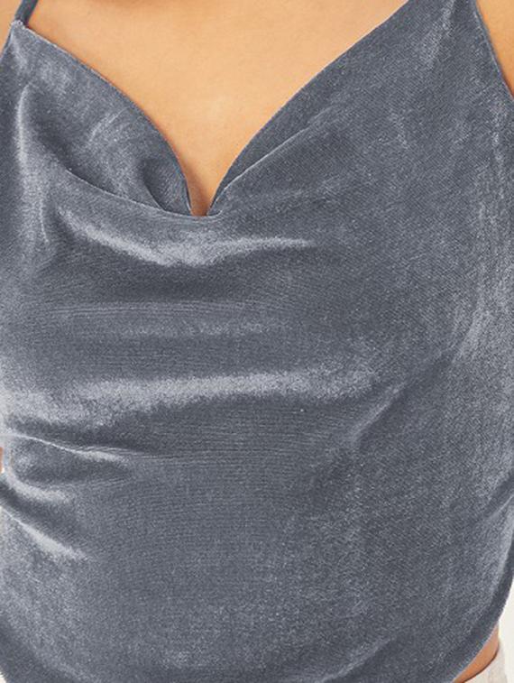 back tie backless scarf top - 18446911 - Zoom Image - 5