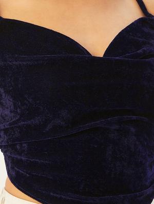 back tie backless scarf top - 18446914 - Standard Image - 4