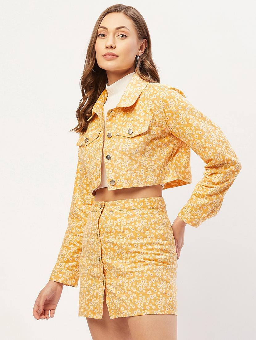 mid rise floral pencil skirt - 18446948 - Zoom Image - 2