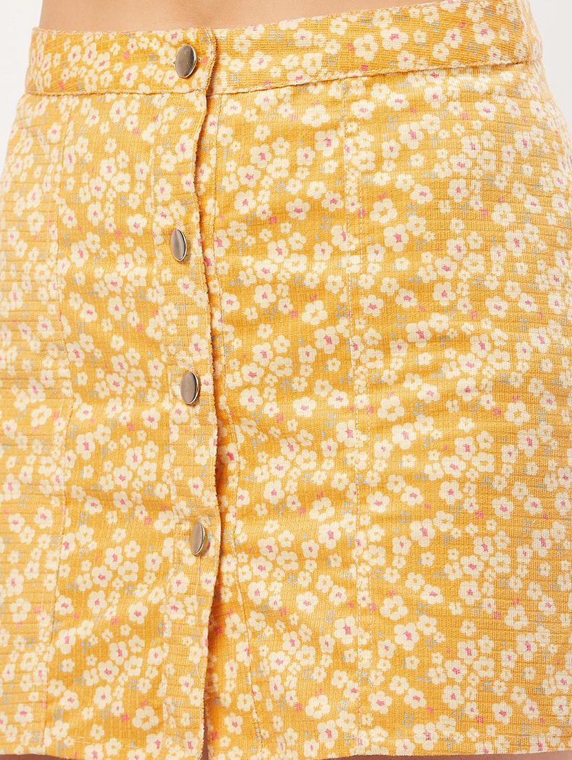 mid rise floral pencil skirt - 18446948 - Zoom Image - 4
