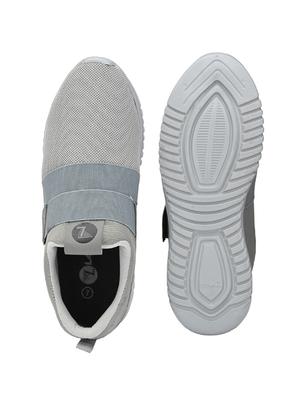 men grey slip on sport shoe - 18447365 - Standard Image - 5