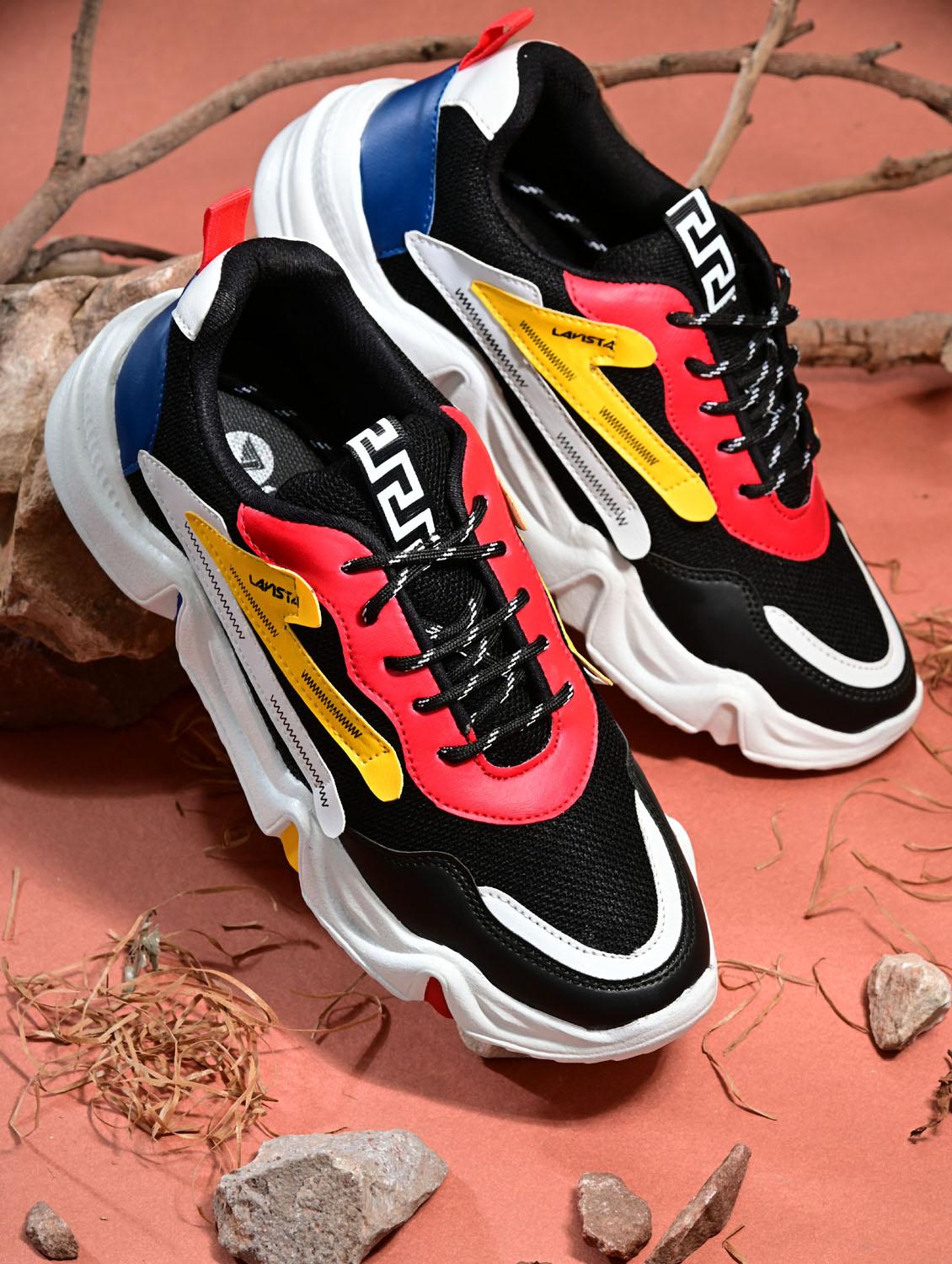 men multi lace up sport shoe - 18447366 - Zoom Image - 2