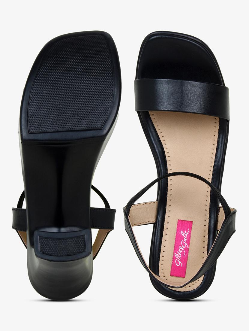 black ankle strap sandal - 18447491 - Zoom Image - 4
