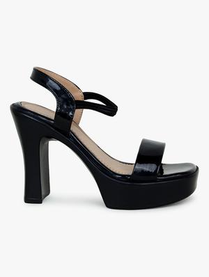 black ankle strap sandal - 18447492 - Standard Image - 2