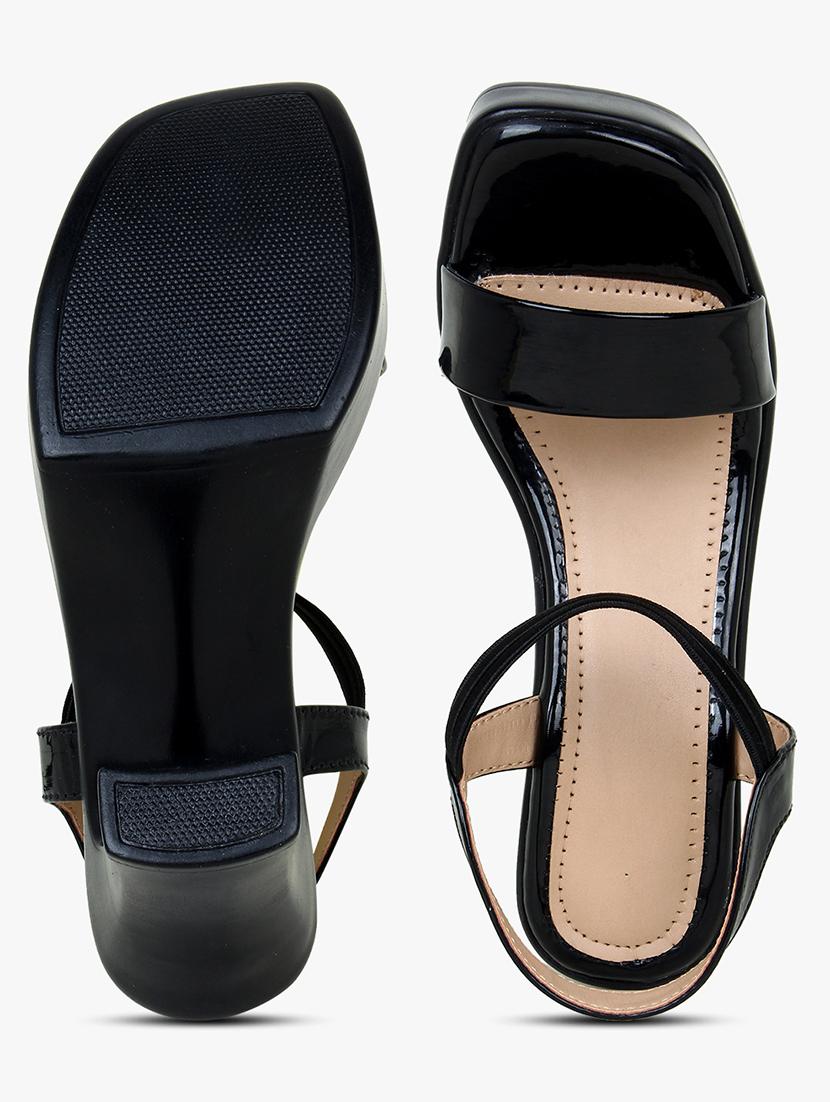black ankle strap sandal - 18447492 - Zoom Image - 4