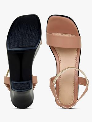 beige ankle strap sandal - 18447495 - Standard Image - 4