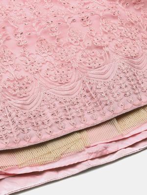 tonal embroidered flared lehenga - 18448000 - Standard Image - 6