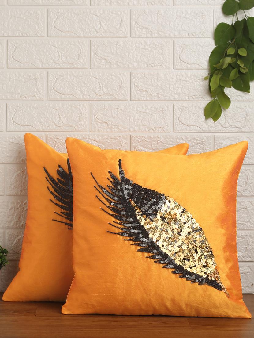 alina decor set of 2 embllished cushion covers 16 x 16 inch - 18448195 - Zoom Image - 1