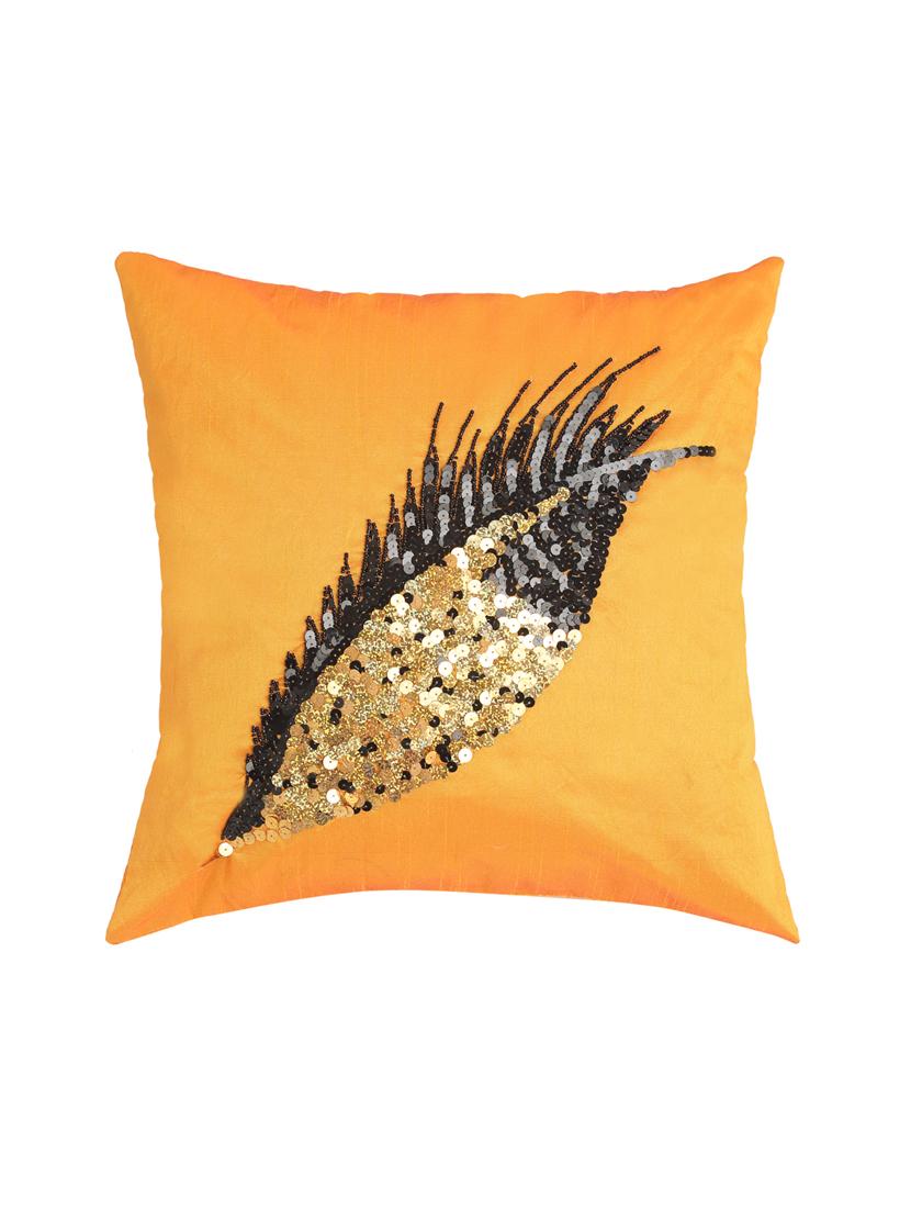 alina decor set of 2 embllished cushion covers 16 x 16 inch - 18448195 - Zoom Image - 2