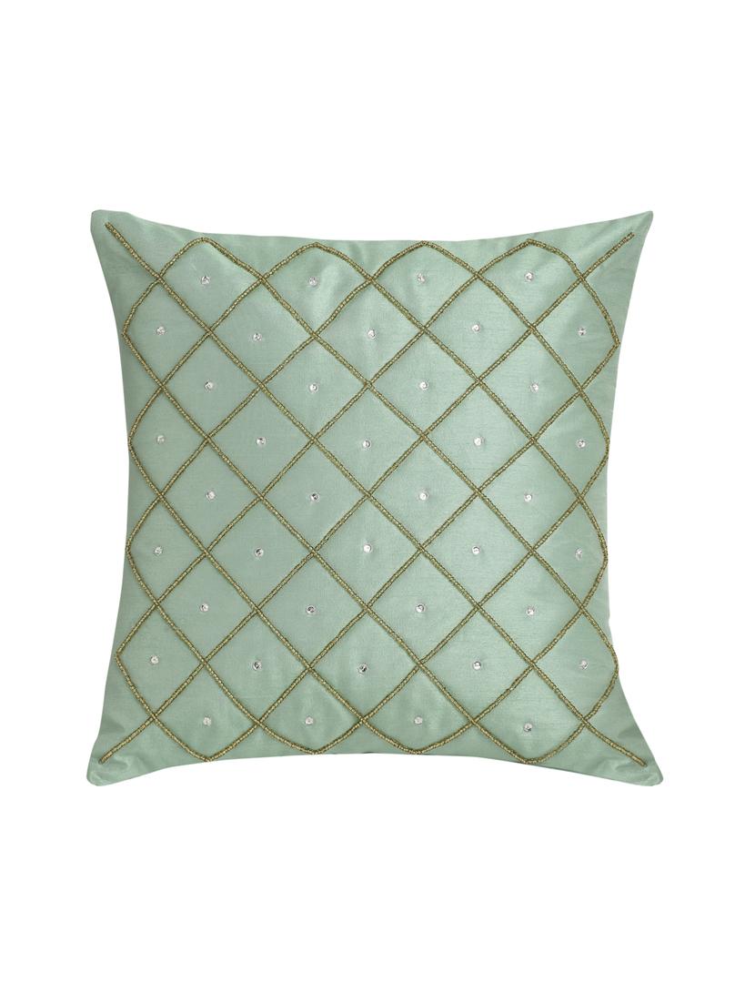 alina decor set of 2 embllished cushion covers 16 x 16 inch - 18448272 - Zoom Image - 2