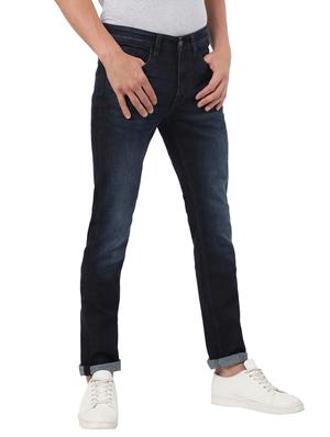 navy-blue light-washed denim jean - 18448540 - Standard Image - 3