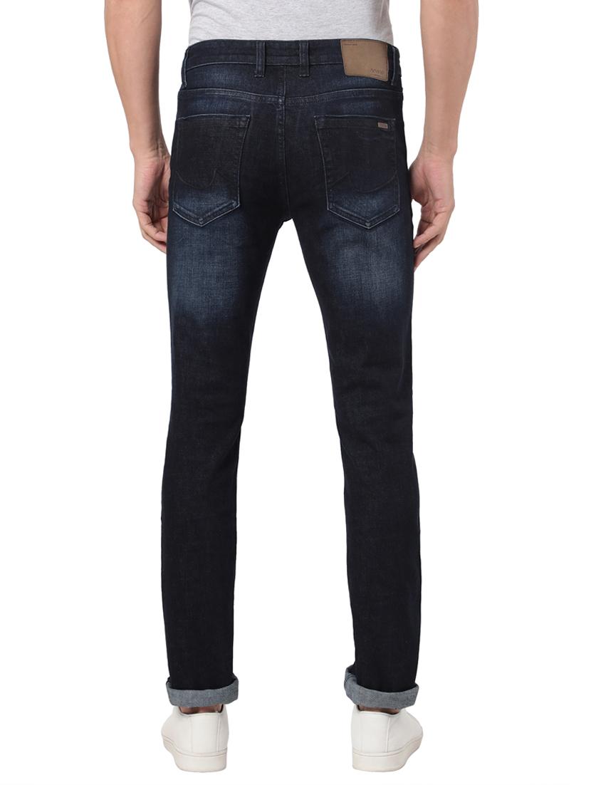 navy-blue light-washed denim jean - 18448540 - Zoom Image - 4