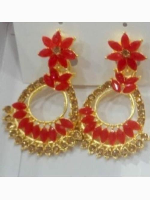 women stylish earring - 18448748 - Standard Image - 1