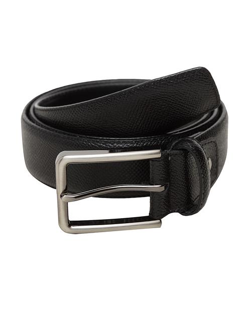 black leather belt - 18449360 - Standard Image - 1