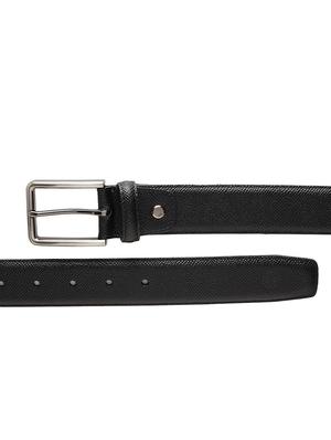 black leather belt - 18449360 - Standard Image - 4