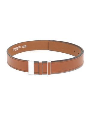 tan leather belt - 18449372 - Standard Image - 3