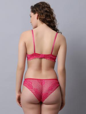 pack of 2 laced bra and panty set - 18450355 - Standard Image - 3