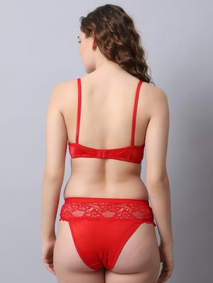 pack of 2 laced bra and panty set - 18450355 - Standard Image - 5
