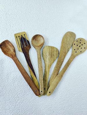 spatula set for non stick::spoon set::pav bhaji maker::serving spoons::hand blender - 18450886 - Standard Image - 3