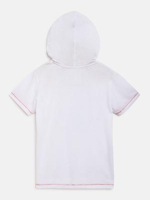 boys white graphic t-shirt - 18451059 - Standard Image - 2