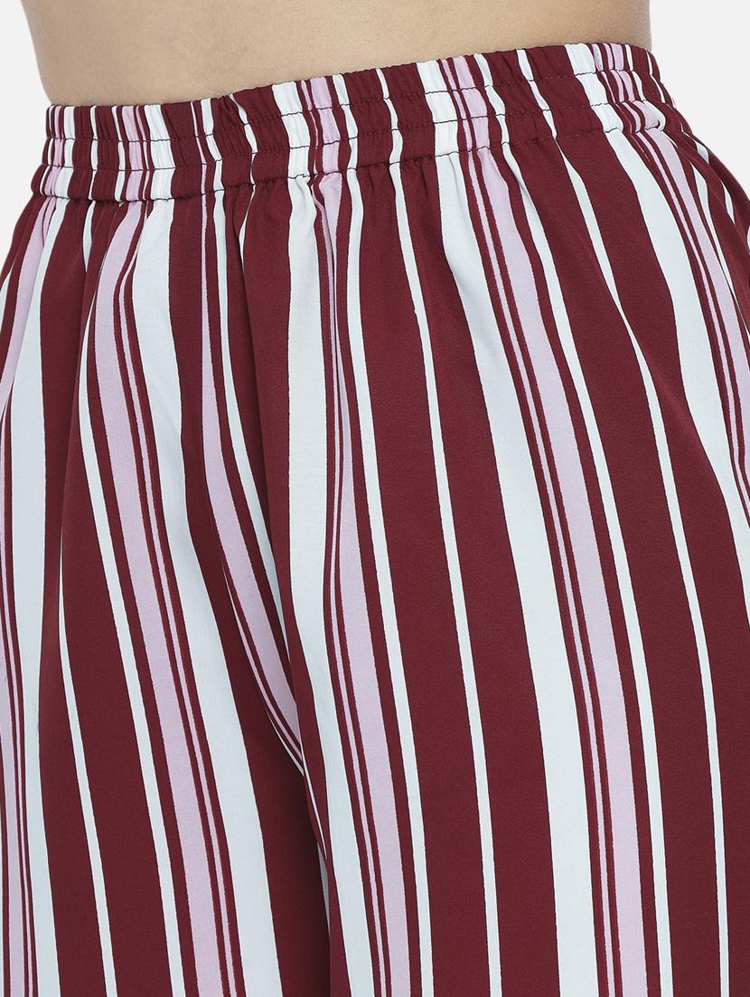 mid rise striped palazzo - 18451087 - Zoom Image - 7