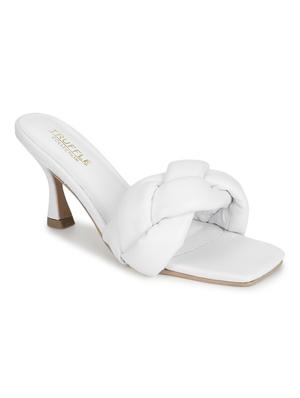women white mules sandal - 18451736 - Standard Image - 2