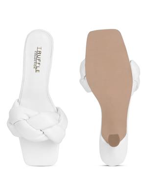 women white mules sandal - 18451736 - Standard Image - 5