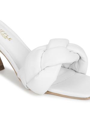 women white mules sandal - 18451736 - Standard Image - 6