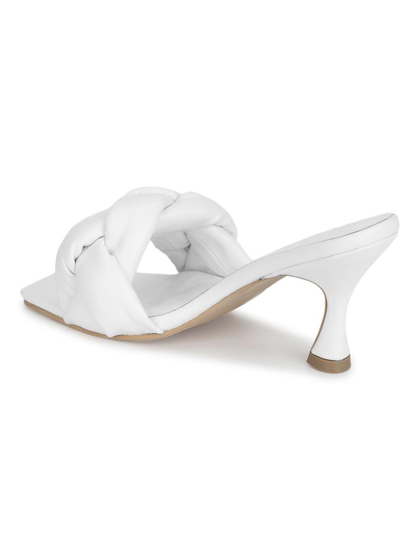 women white mules sandal - 18451736 - Zoom Image - 4