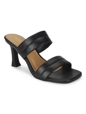 women black mules sandal - 18451737 - Standard Image - 2