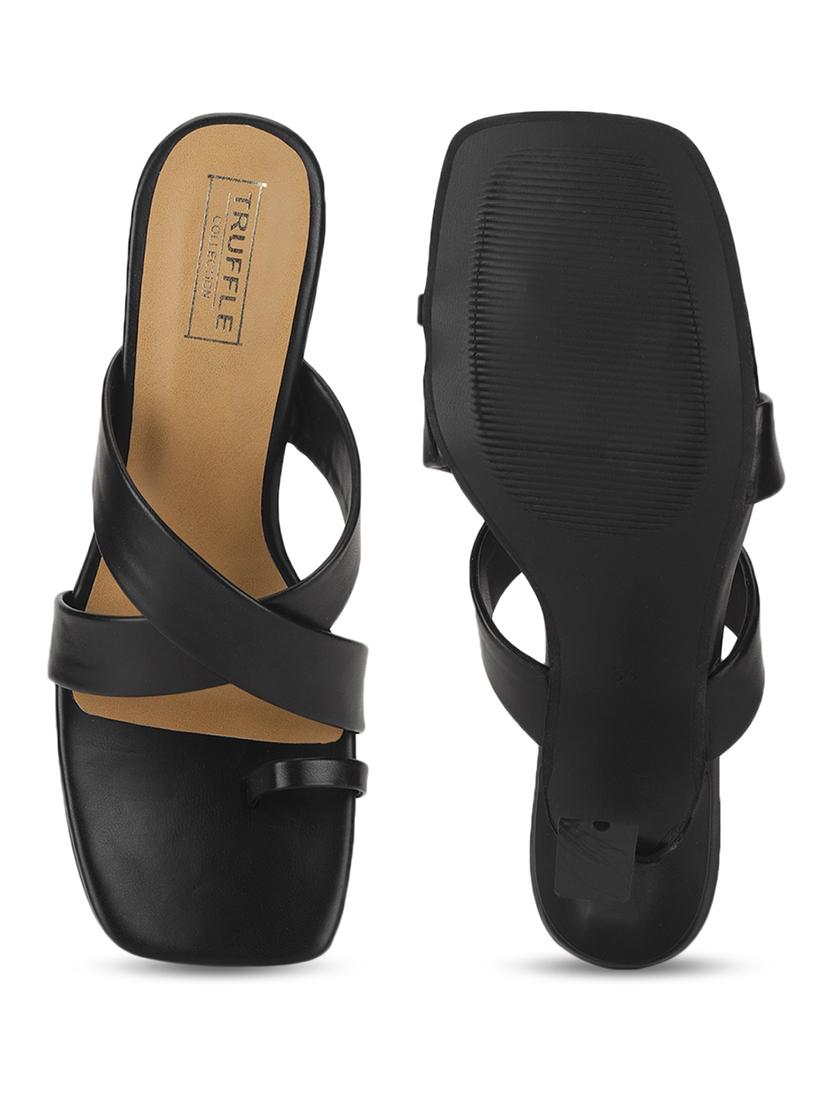 women black mules sandal - 18451741 - Zoom Image - 5