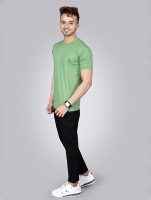 green solid t-shirt - 18452206 - Standard Image - 2
