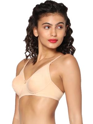 beige lightly padded t-shirt bra - 18453462 - Standard Image - 2