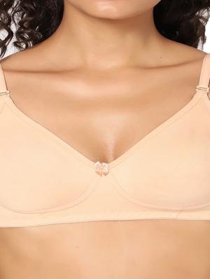 beige lightly padded t-shirt bra - 18453462 - Standard Image - 5