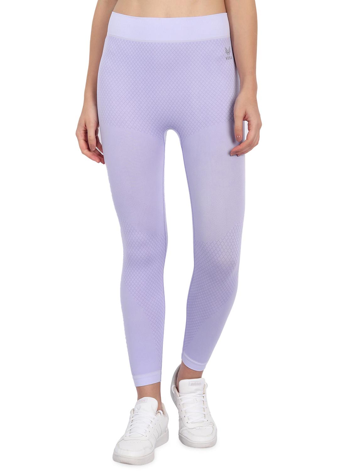 purple self design legging - 18453565 - Zoom Image - 1