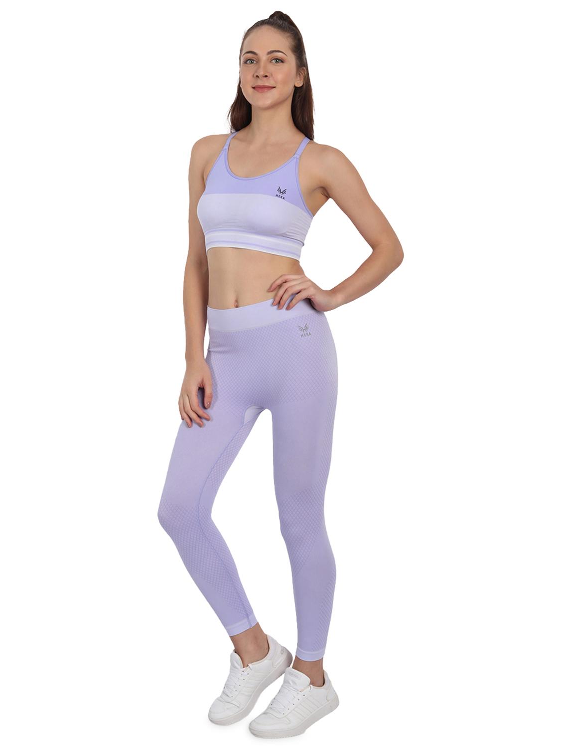 purple self design legging - 18453565 - Zoom Image - 4
