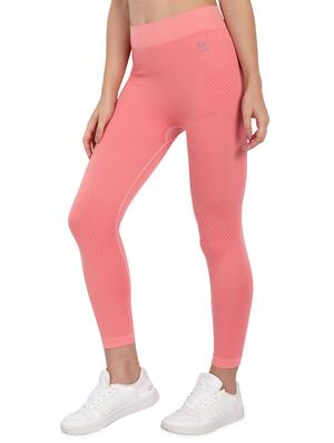 pink self design legging - 18453569 - Standard Image - 2
