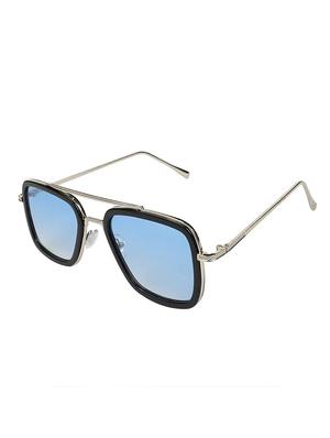 purple lens rectangular sunglasses for men and women - 18453754 - Standard Image - 2