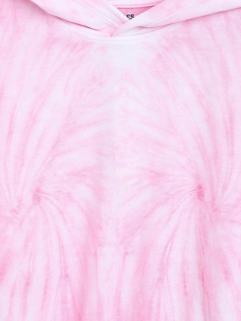 girls pink tie & dye shorts set - 18454478 - Zoom Image - 6