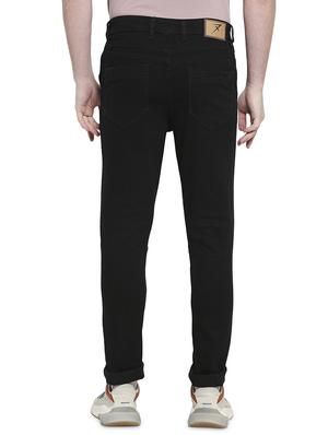 black plain denim jean - 18454604 - Standard Image - 3
