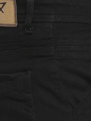 black plain denim jean - 18454604 - Standard Image - 5