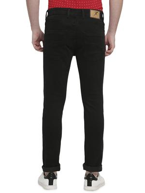 black plain denim jean - 18454605 - Standard Image - 3