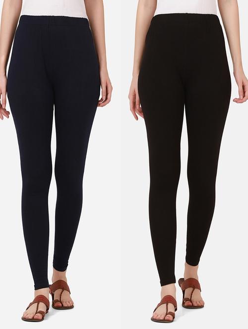 pack of 2 solid leggings - 18457072 - Standard Image - 1