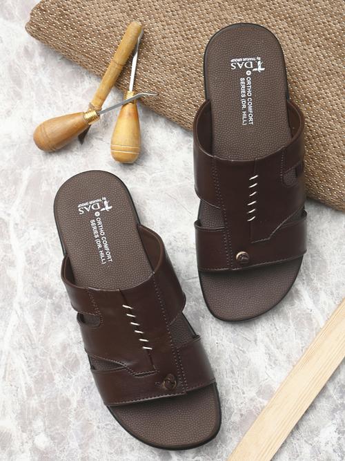 t.das stylish slip on slippers - 18457199 - Standard Image - 1