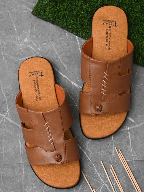 t.das stylish slip on slippers - 18457200 - Standard Image - 1