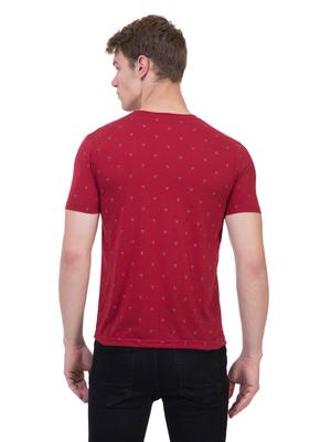 men printed round neck tshirt - 18457680 - Standard Image - 4