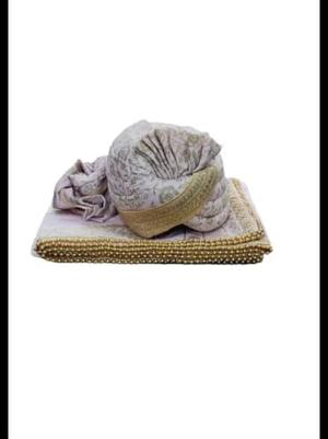 groom fancy wedding pagdi stall set - 18457808 - Standard Image - 2