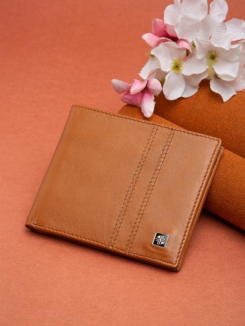 tan leather wallet - 18458662 - Standard Image - 1